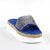 ​Papuci casual de dama, cu talpa groasa, decorati cu pietre WDI-318-NAVY, Culoare (12): Albastru, Marime (12): 40 - 3- Roveli