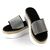 ​Papuci casual de dama, cu talpa groasa, decorati cu pietre WDI-319-BLACK, Culoare (12): Argintiu, Negru, Marime (12): 41 - 4- Roveli