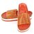Papuci casual de dama cu aplicatii de pietre 00116-ORANGE, Culoare (12): Portocaliu, Marime (12): 37 - 3- Roveli