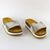Papuci casual de dama cu aplicatii din pietre S-402-YELLOW, Culoare (12): Galben, Marime (12): 41 - 2- Roveli