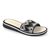 ​Papuci de dama decorati cu pietre 870-MOTIV-BLACK, Culoare (12): Argintiu, Negru, Marime (12): 40 - 3- Roveli