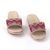 ​Papuci de dama decorati cu pietre 870-MOTIV-PINK, Culoare (12): Argintiu, Roz, Marime (12): 36 - 2- Roveli