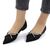 Balerini de dama, eleganti, cu varful ascutit AB111-BLACK, Culoare (12): Negru, Marime (12): 37** - 3- Roveli