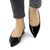 ​Pantofi de dama, lacuiti, cu varf ascutit si toc mic H60A-BLACK, Culoare (12): Negru, Marime (12): 37** - 4- Roveli