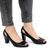 ​Pantofi comozi de dama, decupati in varf si pe laterale H30-BLACK, Culoare (12): Negru, Marime (12): 37 - 4- Roveli