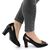 ​Pantofi comozi de dama, decupati in varf si pe laterale H30-BLACK, Culoare (12): Negru, Marime (12): 37 - 2- Roveli