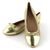 Balerini de dama,comozi si usori GRS-1922-GOLD, Culoare (12): Auriu, Marime (12): 38* - 4- Roveli