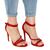 Sandale de dama elegante, cu barete subtiri, toc inalt si subtire YH10-80-RED, Culoare (12): Rosu, Marime (12): 36 - 4- Roveli