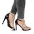 Sandale de dama elegante, cu barete subtiri, toc inalt si subtire YH10-95A-BLACK, Culoare (12): Argintiu, Negru, Marime (12): 36 - 4- Roveli