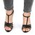 Sandale elegante de dama cu bareta pe picior si bretele subtiri  MS-15-BLACK, Culoare (12): Negru, Marime (12): 36 - 2- Roveli