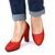Pantofi eleganti de dama, cu platforma si toc inalt CD1-1-RED, Culoare (12): Rosu, Marime (12): 35 - 2- Roveli
