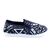 Espadrile de copii, cu imprimeu geometric colorat F-176-NAVY, Culoare (12): Albastru, Marime (12): 34 - 4- Roveli