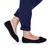 Balerini de dama, accesorizati cu puf si brosa aurie 1861-BLACK, Culoare (12): Negru, Marime (12): 36 - 3- Roveli