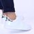 Pantofi casual de dama, confortabili si usori LB632-1-WHITE/SILVER, Culoare (12): Alb, Marime (12): 37** - 3- Roveli