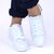 Pantofi casual de dama, confortabili si usori LB632-1-WHITE/SILVER, Culoare (12): Alb, Marime (12): 37** - 5- Roveli