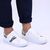 ​Pantofi casual de dama, confortabili si usori LB8836-WHITE/BLACK, Culoare (12): Negru, Marime (12): 39* - 2- Roveli