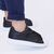 Pantofi casual de dama, cu varful cauciucat, confortabili si usori LB631-1-BLACK/WHITE, Culoare (12): Alb, Negru, Marime (12): 39** - 4- Roveli