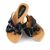 ​Papuci de dama, flip-flops, cu funda WD-10-BLACK, Culoare (12): Bej, Marime (12): 40 - 4- Roveli
