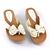 Papuci de dama, flip-flops, cu funda WD-10-WHITE, Culoare (12): Bej, Marime (12): 39* - 2- Roveli