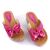 Papuci de dama, flip-flops, cu funda WD-10-ROSE, Culoare (12): Bej, Marime (12): 39 - 2- Roveli