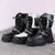 Ghete imblanite de copii, cu talpa groasa  CH996-BLACK, Culoare (12): Negru, Marime (12): 32 - 2- Roveli