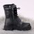 Ghete imblanite de copii, cu talpa groasa  CH996-BLACK, Culoare (12): Negru, Marime (12): 32 - 5- Roveli