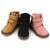 Ghete de copii, tip insulated, imblanite, cu talpa antiaaderenta B-66-CAMEL, Culoare (12): Camel, Marime (12): 34 - 2- Roveli