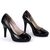 ​Pantofi de dama eleganti , lacuiti,  cu platforma SH398-BLACK, Culoare (12): Negru, Marime (12): 35* - 2- Roveli