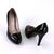 ​Pantofi de dama eleganti , lacuiti,  cu platforma SH398-BLACK, Culoare (12): Negru, Marime (12): 36* - 4- Roveli