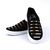 Espadrile de copii accesorizate,  comode si usoare D002-1-BLACK/GOLD, Culoare (12): Alb, Negru + Gold, Marime (12): 31 - 4- Roveli