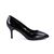 ​Pantofi eleganti de dama, stiletto , din lac, cu toc mic F-32-BLACK, Culoare (12): Negru, Marime (12): 38** - 3- Roveli