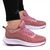 Sneakers de dama cu talpa din spuma , usori si comozi 605-PINK, Culoare (12): Roz, Marime (12): 37** - 3- Roveli