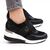 ​Pantofi casual de dama , cu toc ascuns si banda elastica H009-BLACK, Culoare (12): Alb, Negru, Marime (12): 40** - 4- Roveli
