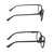 Rame ochelari TR90, lentile anti UV fara dioptrii, 3 modele - 3- Roveli