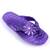 ​Papuci de dama, flip -flop , cu decor floare LB-A46-PURPLE, Culoare (12): Mov, Marime (12): 40 - - Roveli