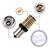Set 2 becuri auto 1156 BA15S P21W, 144LED, 3000K, 12/24V, 1300lm - 5- Roveli