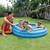 Piscina gonflabila rotunda, 168 x 38 cm, vinil, albastra, 3 inele - 3- Roveli