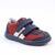 Pantofi sport , pentru copii , din piele naturala , cu talapa cusuta 1839-ROSU/BLEUMARIN, Culoare (12): Alb, Rosu, Bleumarin, Marime (12): 24 - - Roveli