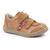 Pantofi sport , pentru copii , din piele naturala , cu talapa cusuta 3229-COGNAC/AURIU, Culoare (12): Bordo, Marime (12): 27 - - Roveli