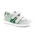 Pantofi sport , pentru copii , din piele naturala , cu talpa cusuta 3229-GRI/VERDE, Culoare (12): Gri, Verde, Marime (12): 32 - - Roveli