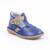 ​Pantofi comozi , pentru copii , decupati , din piele naturala 3208-BLEU1, Culoare (12): Albastru, Marime (12): 25 - - Roveli