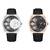 Ceas de dama, quartz, 2 bratari piele eco, afisare data, 2 modele - 3- Roveli