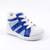 Ghete sport pentru copii , din piele naturala 3234-ALB/BLEU, Culoare (12): Bleu, Marime (12): 25 - - Roveli
