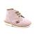 Ghete usoare , pentru copii , din piele naturala intoarsa , PRIMII PASI 445-ROZ, Culoare (12): Roz, Marime (12): 22 - - Roveli