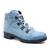 ​Ghete captusite , de dama , din piele naturala , cu toc mic 2121-BLU, Culoare (12): Bleu, Marime (12): 38** - - Roveli