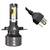Set 2 becuri auto LED V68 H4, 180W/set, 16000lm, 12V, canbus - 6- Roveli