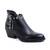 ​Ghete de dama , country style , cu tinte si fermoar decorativ B194-4-NERO, Culoare (12): Negru, Marime (12): 36 - - Roveli