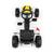 Kart cu pedale robust si distractiv, +3 ani, Viper Yellow - 5- Roveli