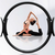 Inel pentru exercitii Pilates, Negru - 11- Roveli