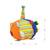 Jucarie din plus pentru agatat, Minge senzoriala cu clopotel, Funny Ball - 5- Roveli